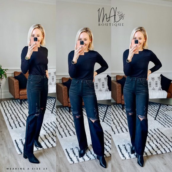 Morgan Baggy Skater Jean - Picture 2 of 10